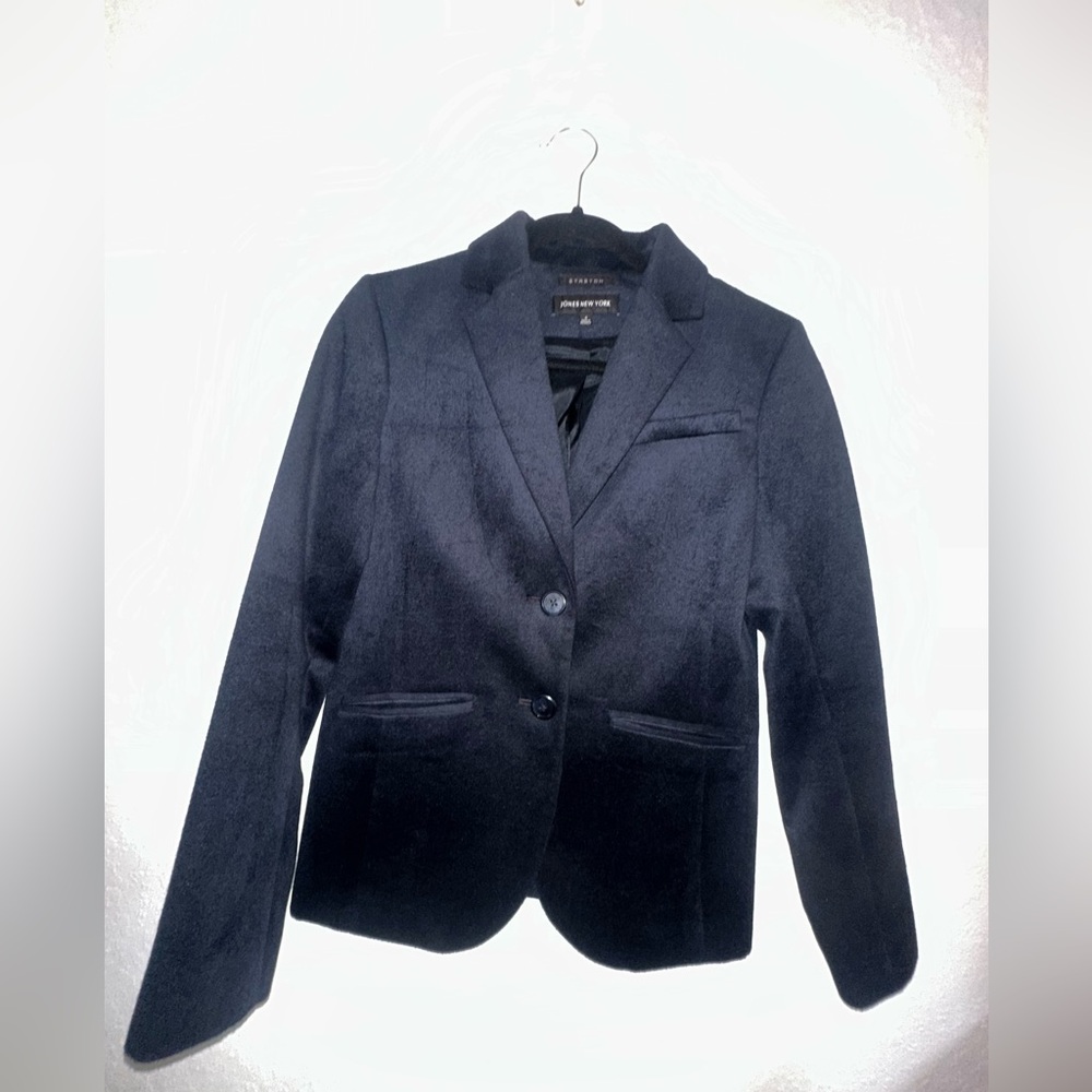 Jones New York Midnight Blue Women's Blazer stretch
